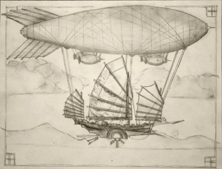 Дирижабль Леонардо да Винчи