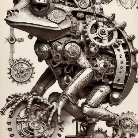 Стимпанк механизм
