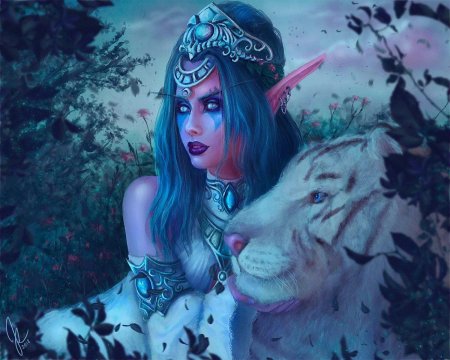 Тиранда Шелест ветра с тигром