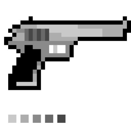 Пистолет пиксель