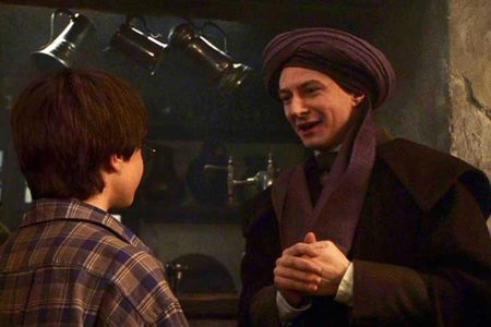 Профессор Квиррелл из Гарри Поттера