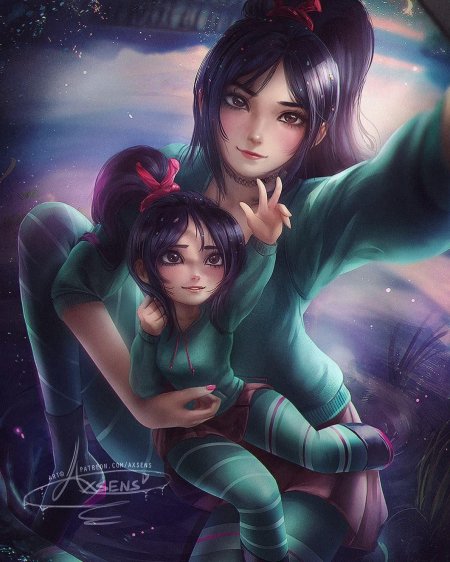 Ральф и Ванилопа аниме