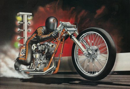 Художник харлей дэвидсон дэвид уль