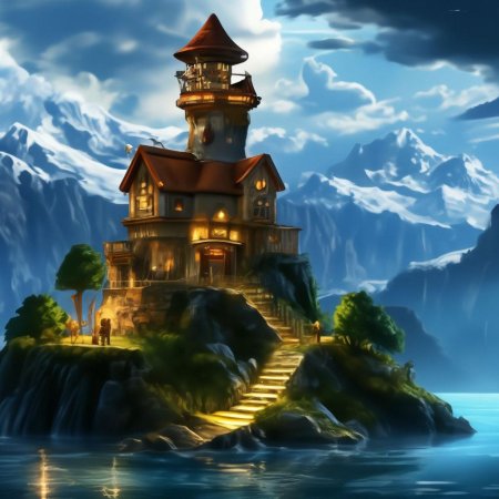 Башня мага арт