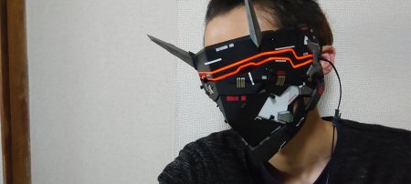 Маска киберпанк 2077