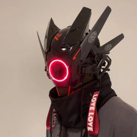 Маска киберпанк с АЛИЭКСПРЕСС