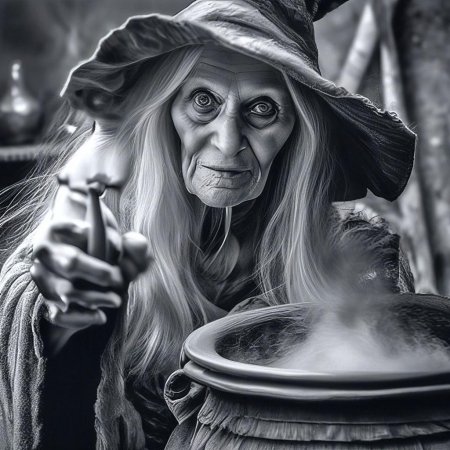 Страшная ведьма