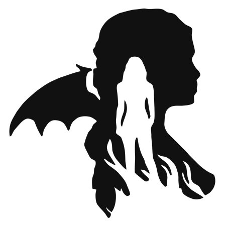 Игра престолов силуэты