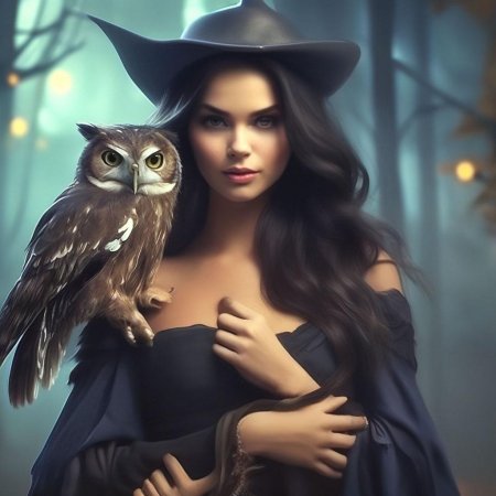 Красивая ведьма