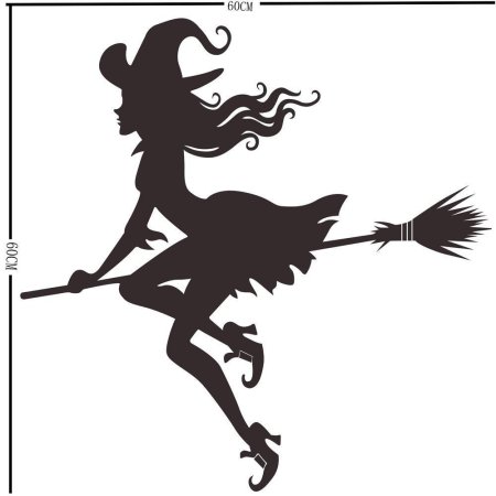 Ведьмочка на метле