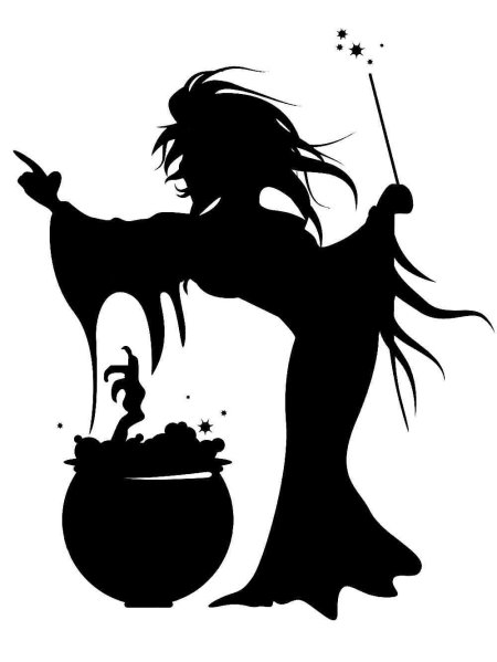 Хэллоуин ведьма