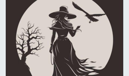 Хэллоуин ведьма