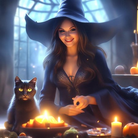 Красивая ведьма