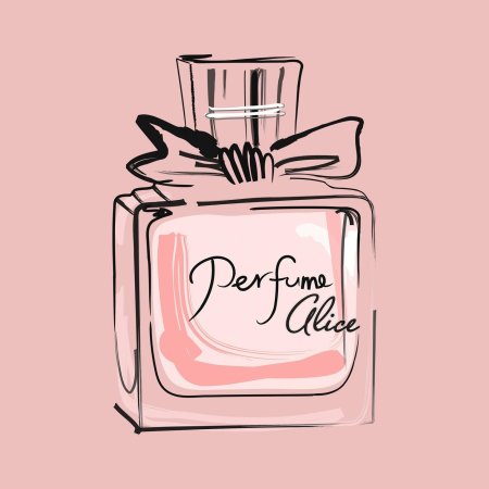Логотип флакон духов