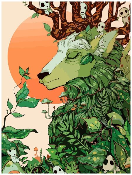 Лесной дух принцесса Мононоке