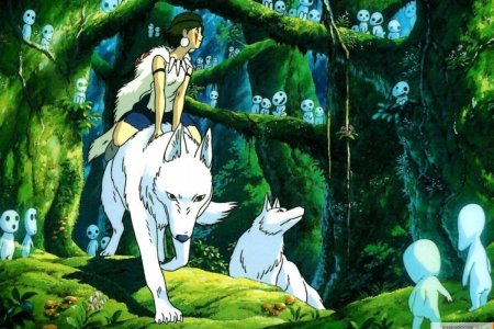 Хаяо Миядзаки аниме принцесса Мононоке