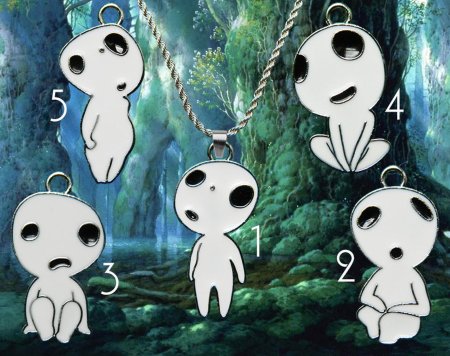 Кодама дух дерева принцесса мононоке