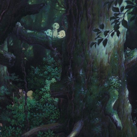 Принцесса Мононоке дух леса