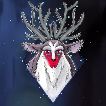 Принцесса Мононоке Бог леса