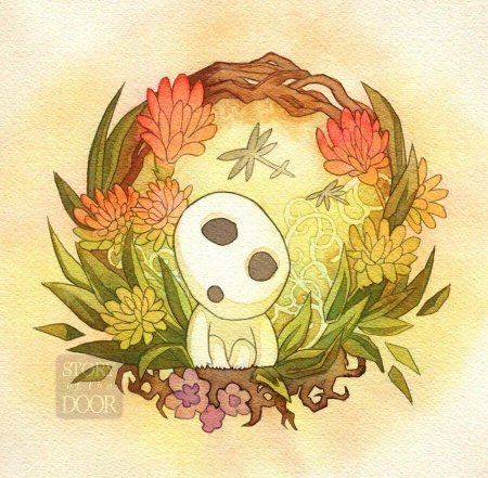 Духи леса Миядзаки