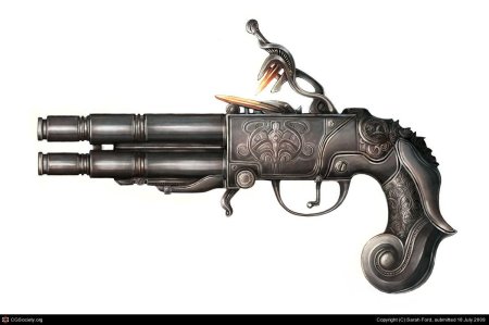 Стимпанк оружие мушкеты