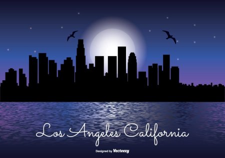 Силуэт города