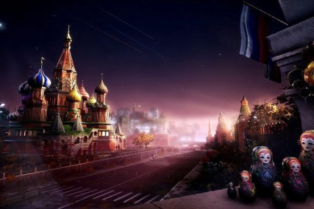 Храм Василия Блаженного в метро 2033