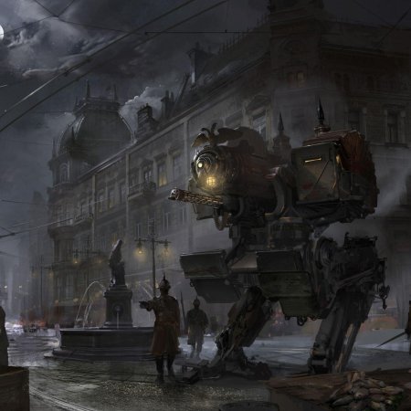 Дизельпанк Германская Империя арт