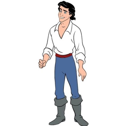 Герои Русалочки Дисней принц Эрик