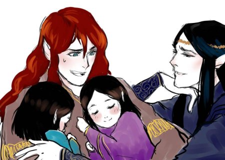 Маглор и Элронд