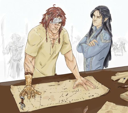 Сильмариллион Маэдрос и Фингон