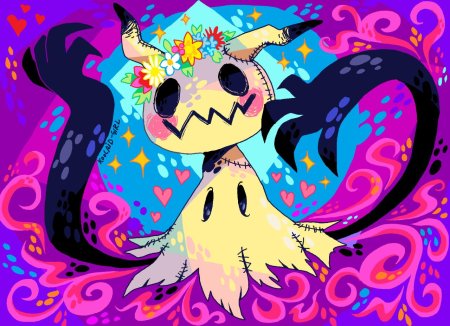 Покемоны Мимикью призрак