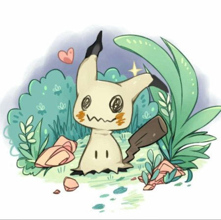 Покемоны Мимикью призрак