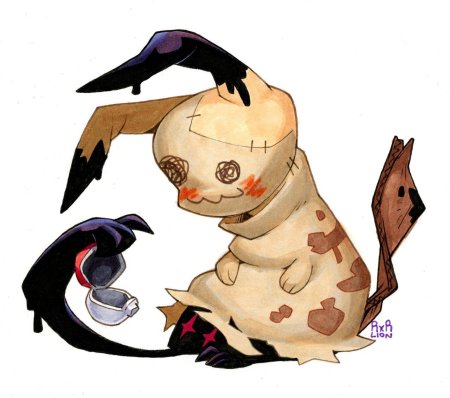 Мимикью очень страшный