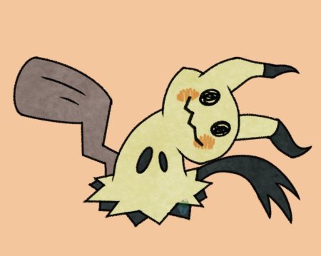 Мимикью плачет