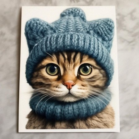 Вязаная шапочка