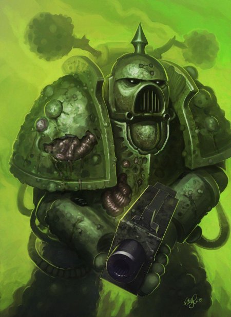 Чумной десантник вархаммер