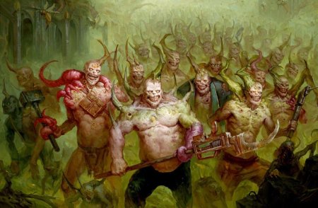 Вархаммер 40000 демоны Нургла