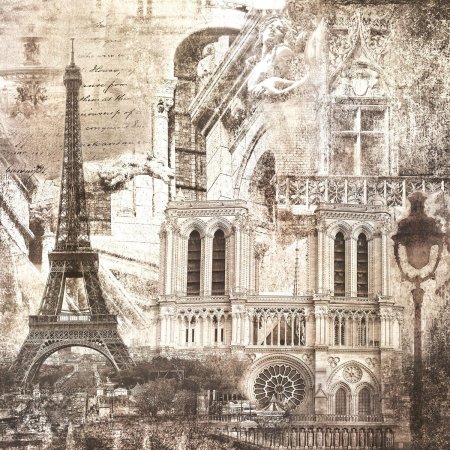 Фотообои в стиле ретро