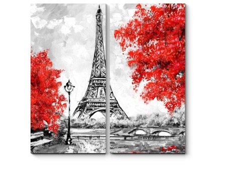 Эйфелева башня Париж Весна