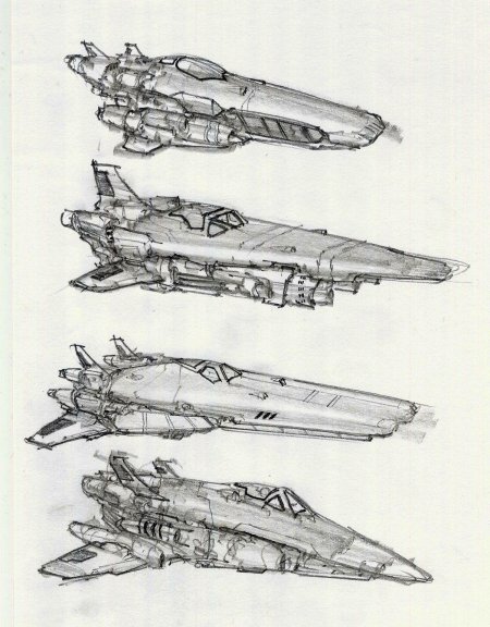 Spaceship скетч