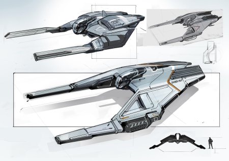 Вагон космического поезда, белого цвета футуризм концепт арт