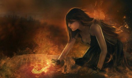 Огонь ведьмы