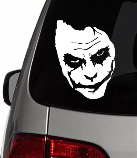 Наклейки на авто на заднее стекло