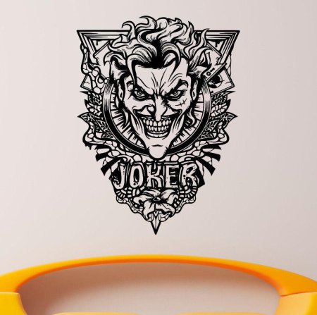 Джокер наклейка