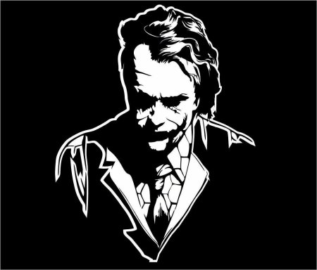 Джокер наклейка