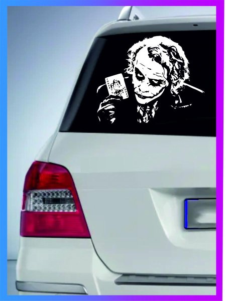 Наклейка на авто "Джокер"
