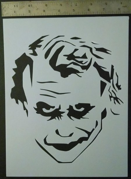 Эскизы тату Джокера хита Леджера