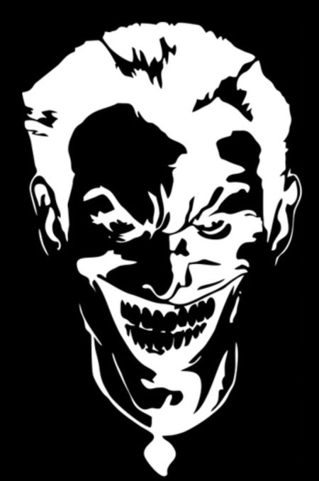Джокер наклейка