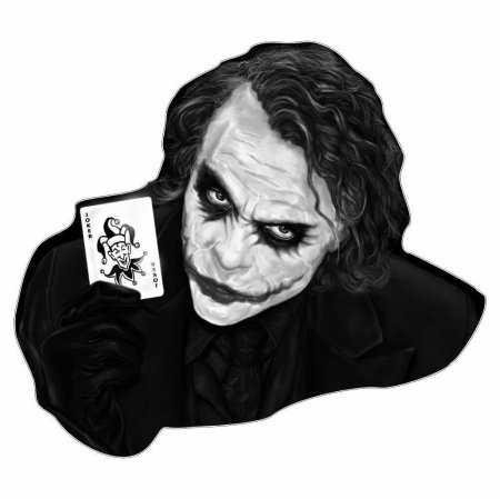 Джокер наклейка